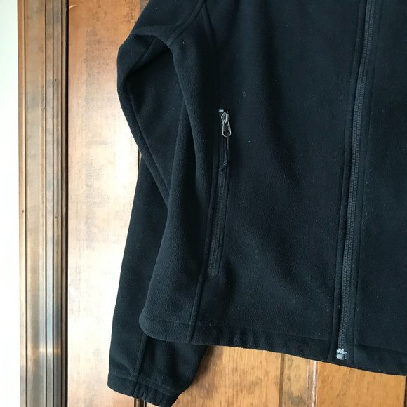The North Face Windwall Zip-Up Black Jacket Small - Picture 7 of 12